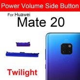 Power Volume Buttons For Huawei Mate 20 Pro 20 Lite 20X Up Down Audio Control Buttons Repair Flex Ribbon Cable Replacement Parts